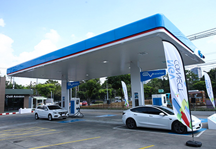 泰國PPT充電站混合動力加油站(DC 120kW)