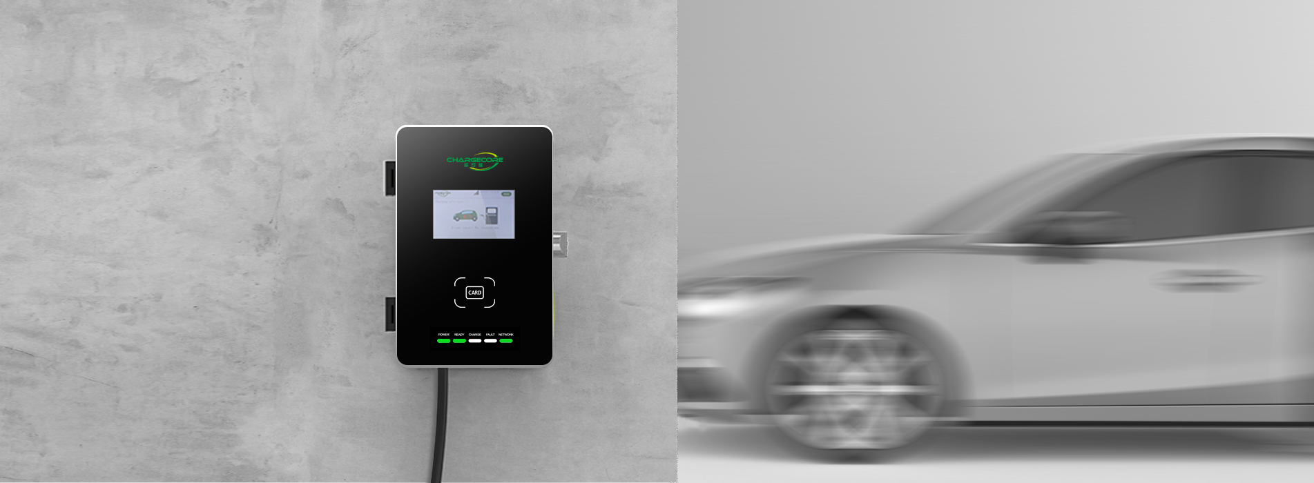 NKR-AC003  單輸出壁掛式電動汽車充電器